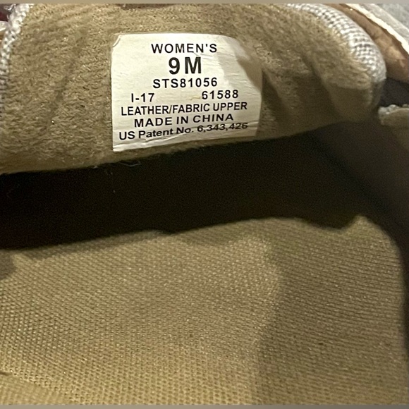 Sperry Angelfish Boat Shoes Preppy Casual Cute Everyday Gray & Silver Womens 9 - Picture 8 of 10